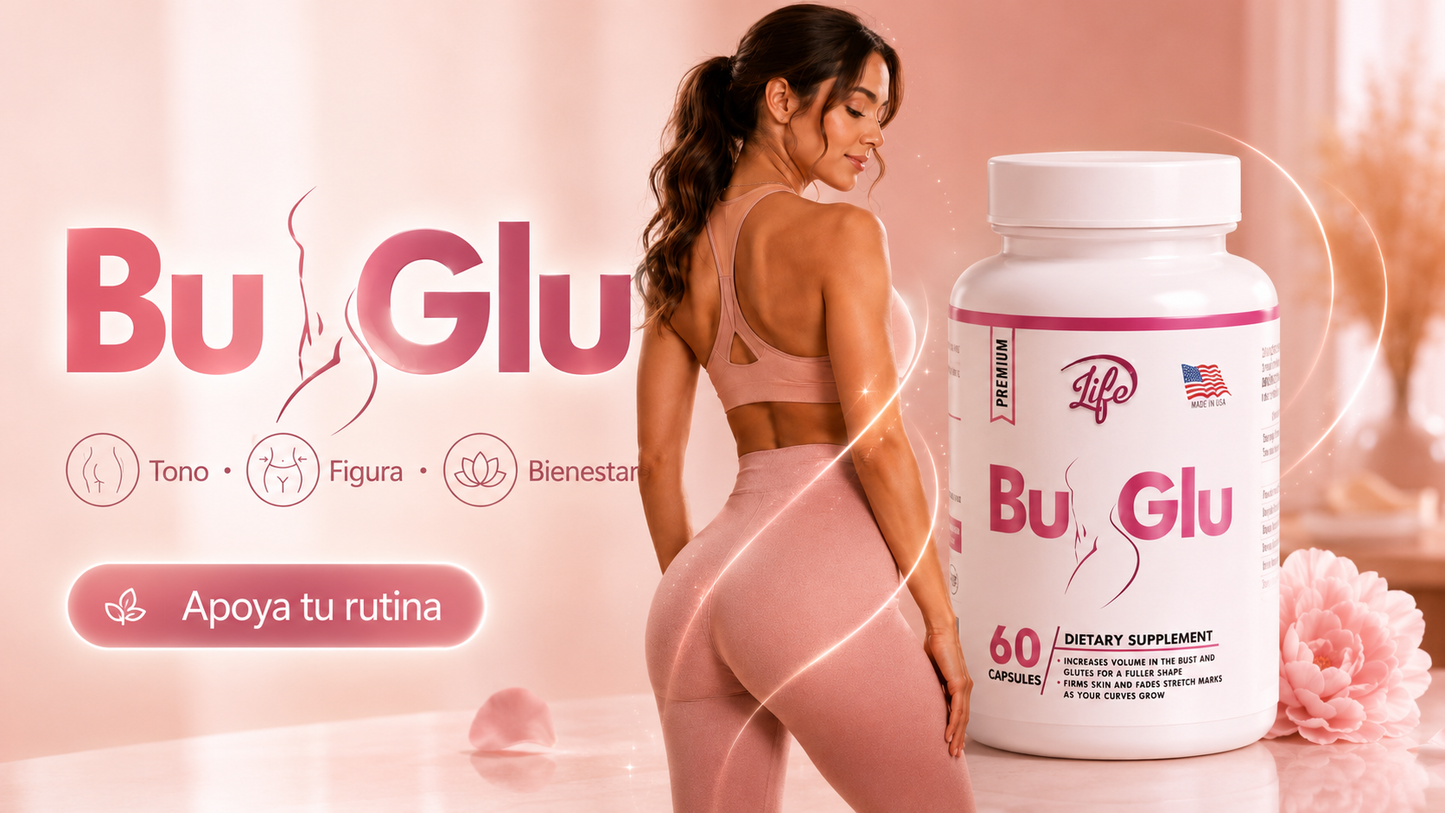 Bu Glu – Suplemento de Bienestar Femenino | 60 Cápsulas