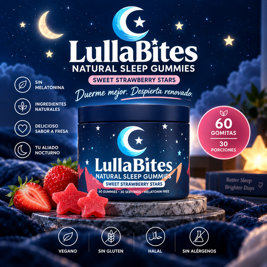 LullaBites Gomitas Naturales Para Domir