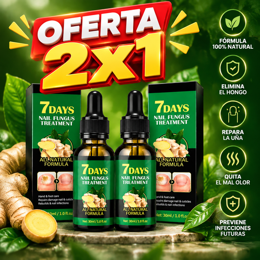 7Days™ Tratamiento Antihongos Intensivo — (OFERTA 2X1)