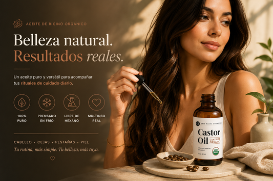 Aceite de Ricino Orgánico — Cuidado concentrado para tu rutina de belleza
