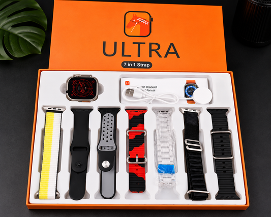 RELOJ ULTRA 7 EN 1 EN DOS COLORES