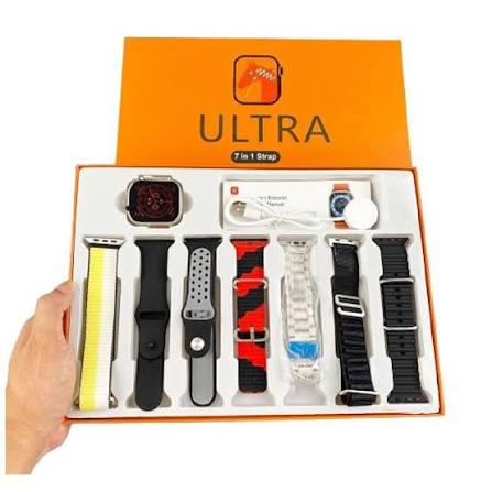 RELOJ ULTRA 7 EN 1 EN DOS COLORES